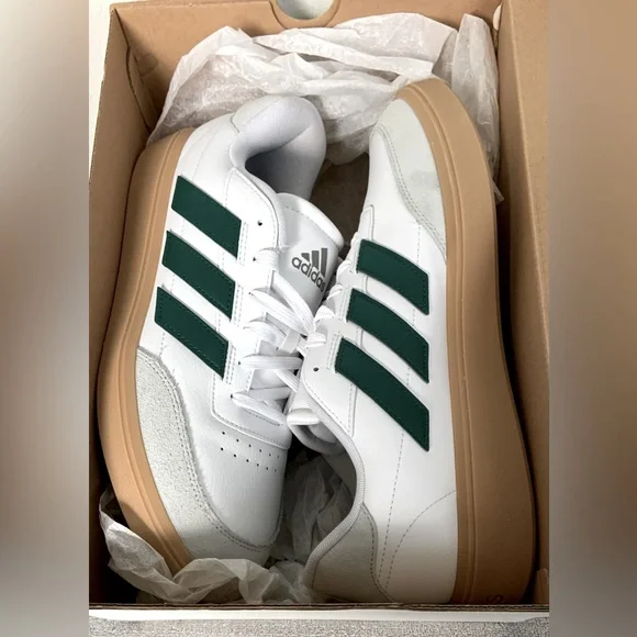 🔥 Adidas Men’s Athletic ‘COURTBLOCK’ Casual Walking Tennis Shoes/Sneakers 👟 - Picture 3 of 15